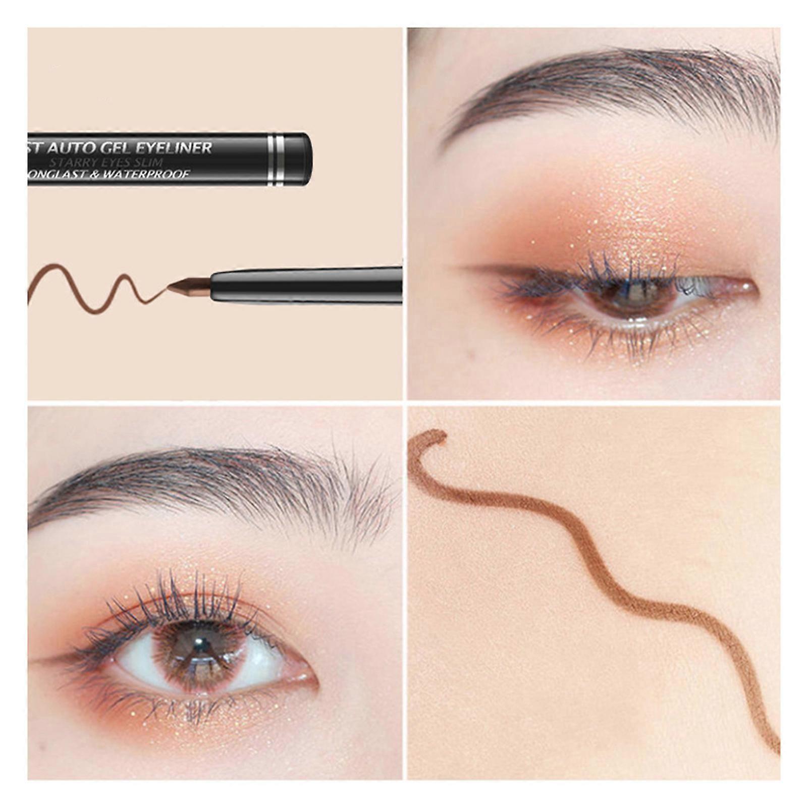 Waterproof Sweat-Resistant Eyeliner Easy to Apply Easy to Remove Eyeliner Safe for Girls Sensitive Eyes