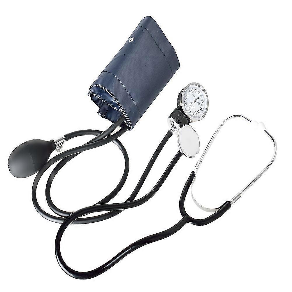 Home Pressure Mon With Cuff And Stethoscope