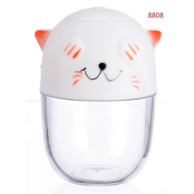 ZK-Creative Cute Cat Toothpick Box Spice Box 2pcs White