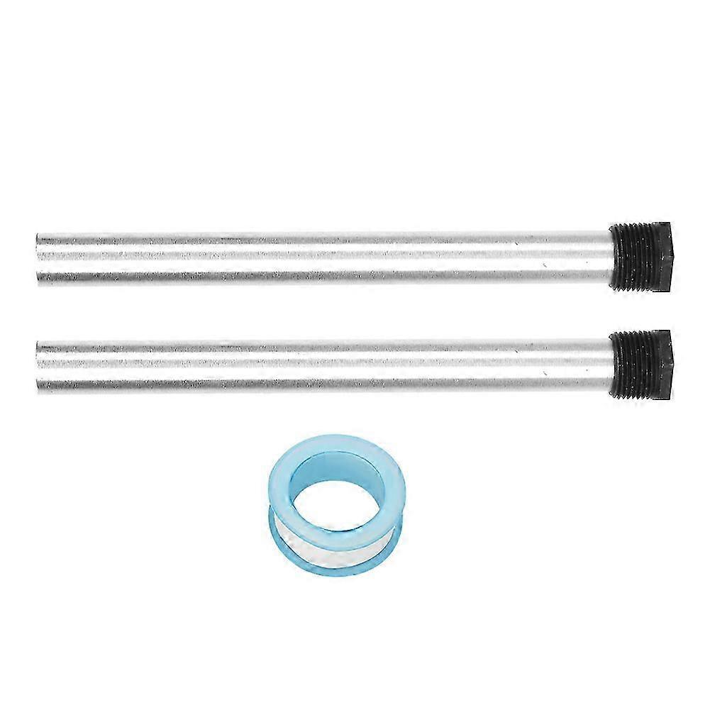 2pcs 21X235mm Magnesium Anode Rod for Water Heater NPT3/4 Thread
