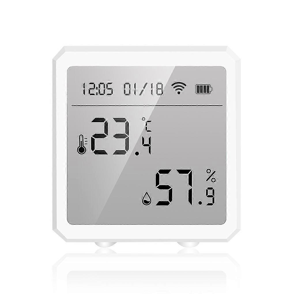 Tuya Lcd Screen Smart Temperature Humidity Sensor Bedroom Remote