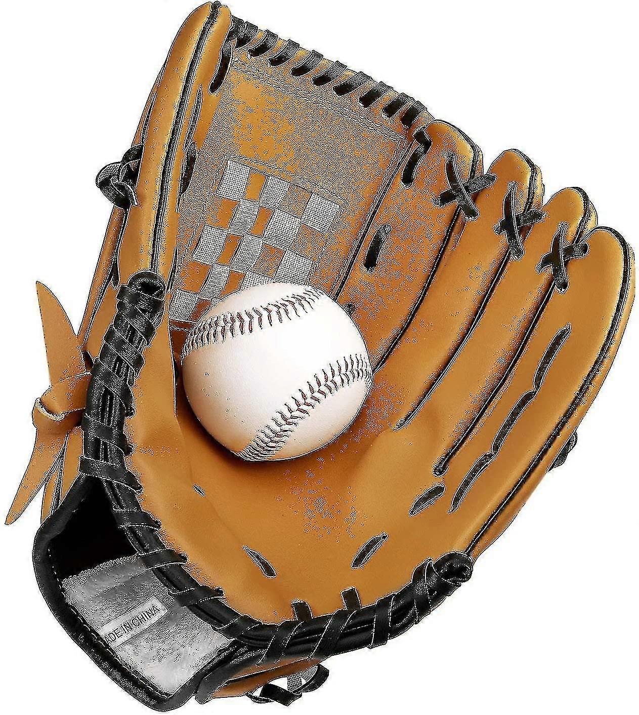 Baseball Glove With 1 Ball, Sports Batting Gloves With Baseball