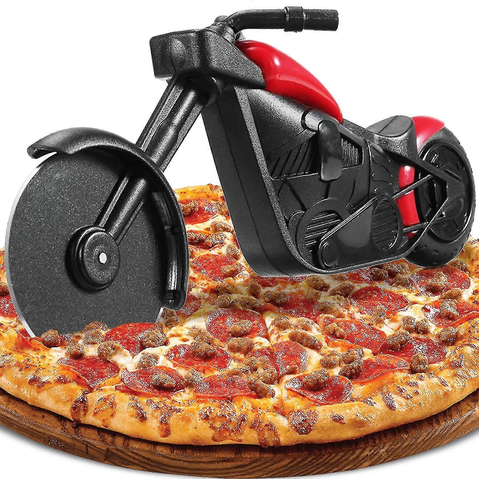 Motorcycle Pizza Knife Funny