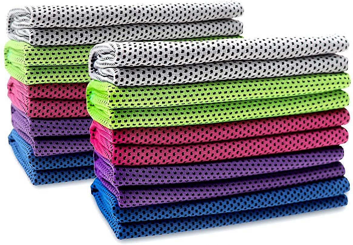 Biange jäähdytyspyyhe (40"x 12") urheiluun, kuntoiluun, kuntosalille, joogaan, golfiin, pilatekseen, matkustamiseen, retkeilyyn ja muuhun