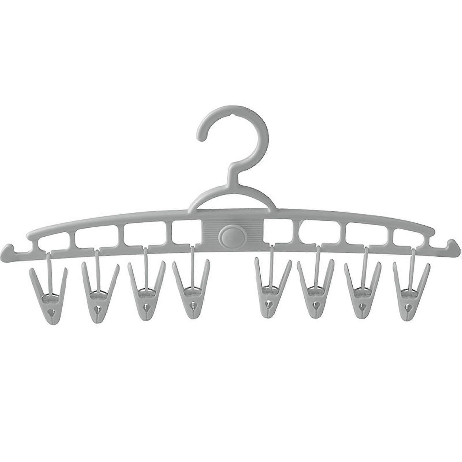 Sock Clip Drying Rack Space Saving Durable Non-slip Multi-functional Windproof Household Hanging Sock Storage