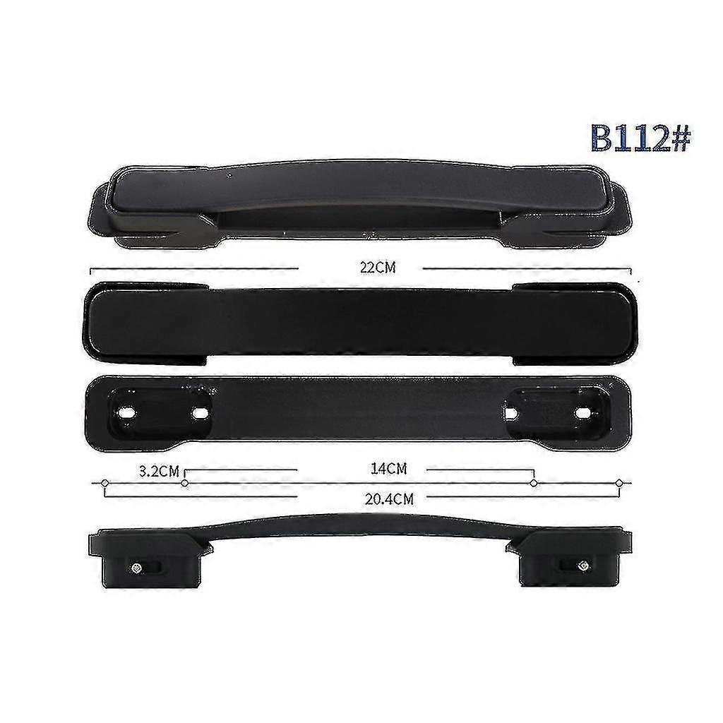 مقبض الأمتعة البلاستيك سحب مقابض قبضة قطع غيار لحقيبة السفر