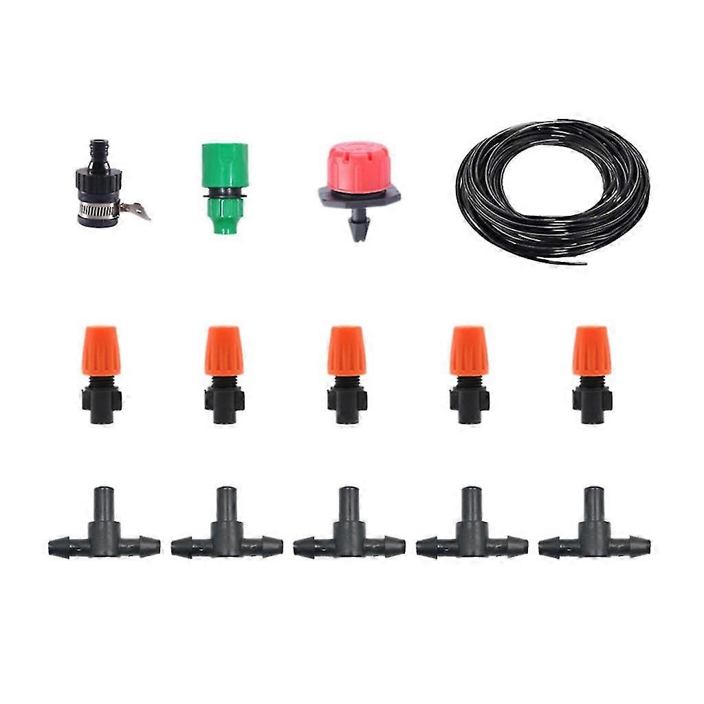 1 Set Self-priming Garden Misting Cooling System Automatic Irrigation Kit