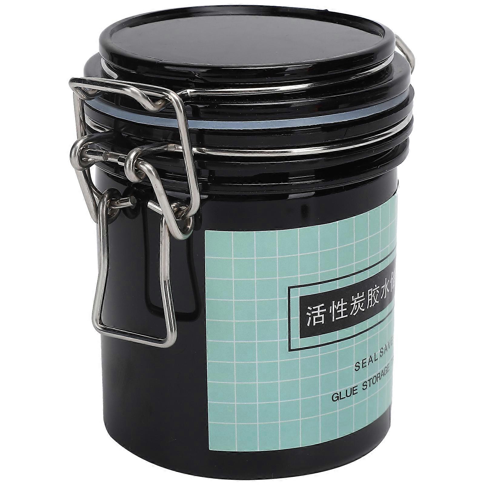 Eyelash Glue Storage Tank Activated Carbon Eyelash Extension Glue Sealed Jar Container