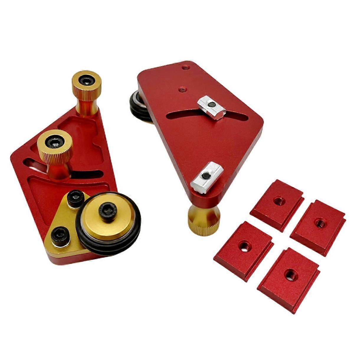 Bearing Roller Feeder, Upgraded Aluminum Alloy Feather Loc Board, Table Saw Feeding Safety Propelli