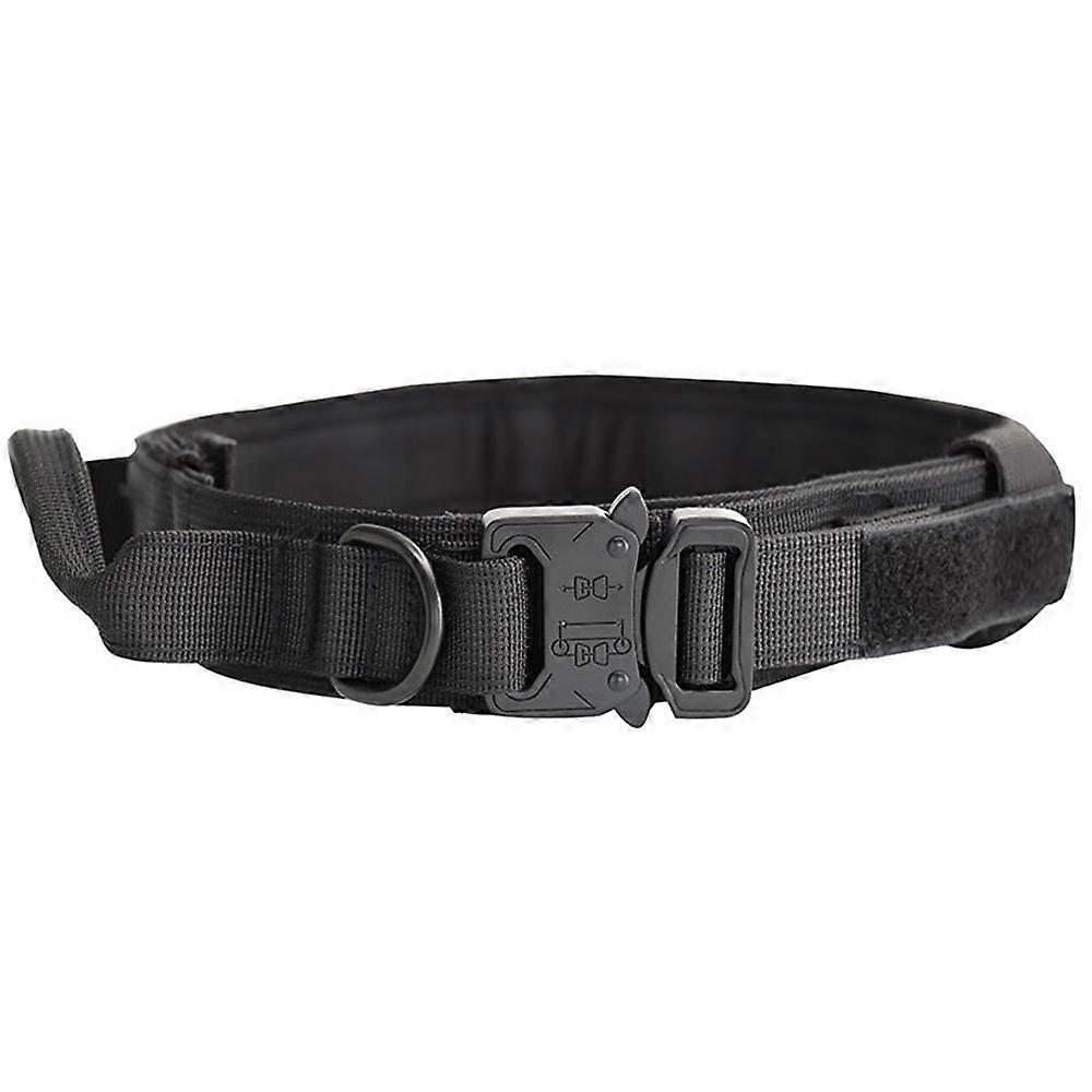 Tactical Dog Collar Military Collar Thick with Handle Collar Dog Collars