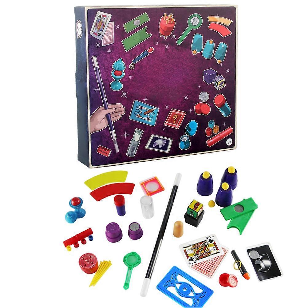 魔法のトリックおもちゃ男の子と女の子の子供のためのクリスマスクリスマスプレゼント魔法のパフォーマンス小道具セット教育玩具