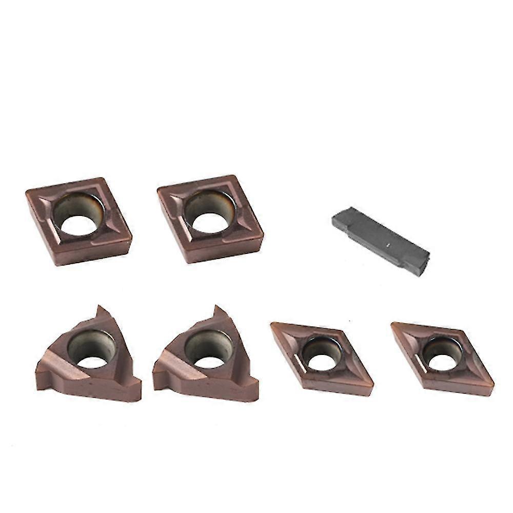 7pcs Multifunctional Solid Carbide Inserts Holder Boring Bar For Lathe Turning Tools