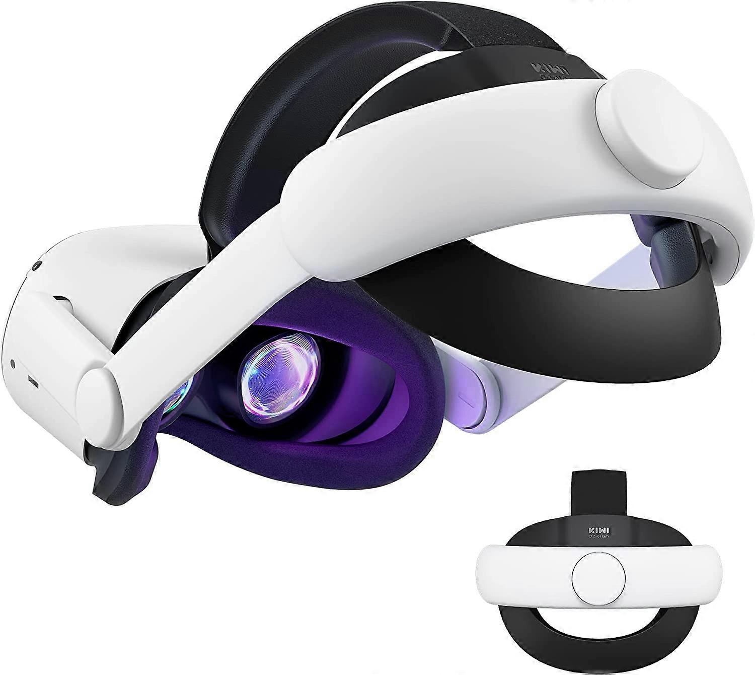 Head Strap for Oculus/Meta Quest 2 Accessories Elite Strap for Enhanced Support and Comfort in VR