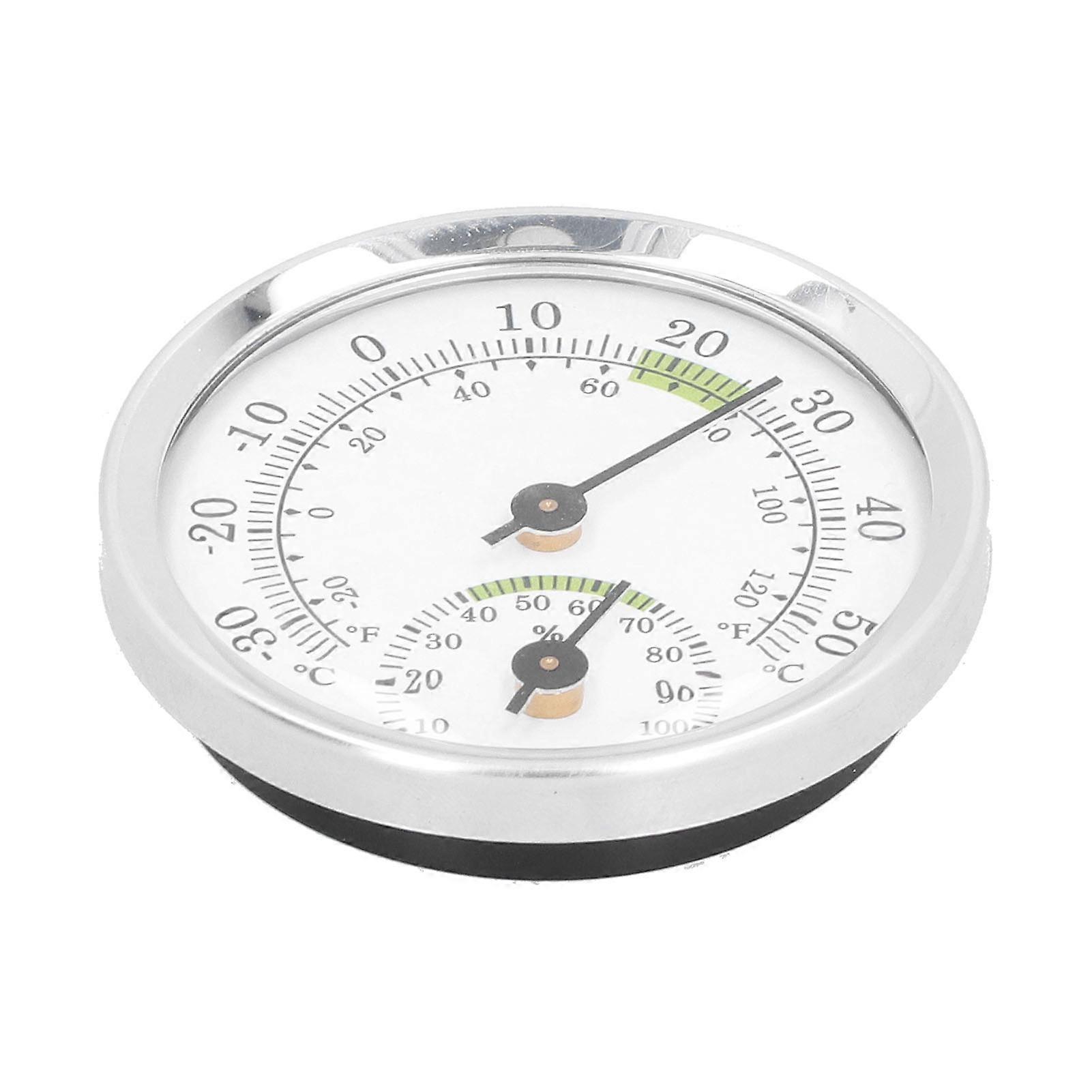 Mini Hygrometer for Home, Garden, Greenhouse - Dial Type Thermometer