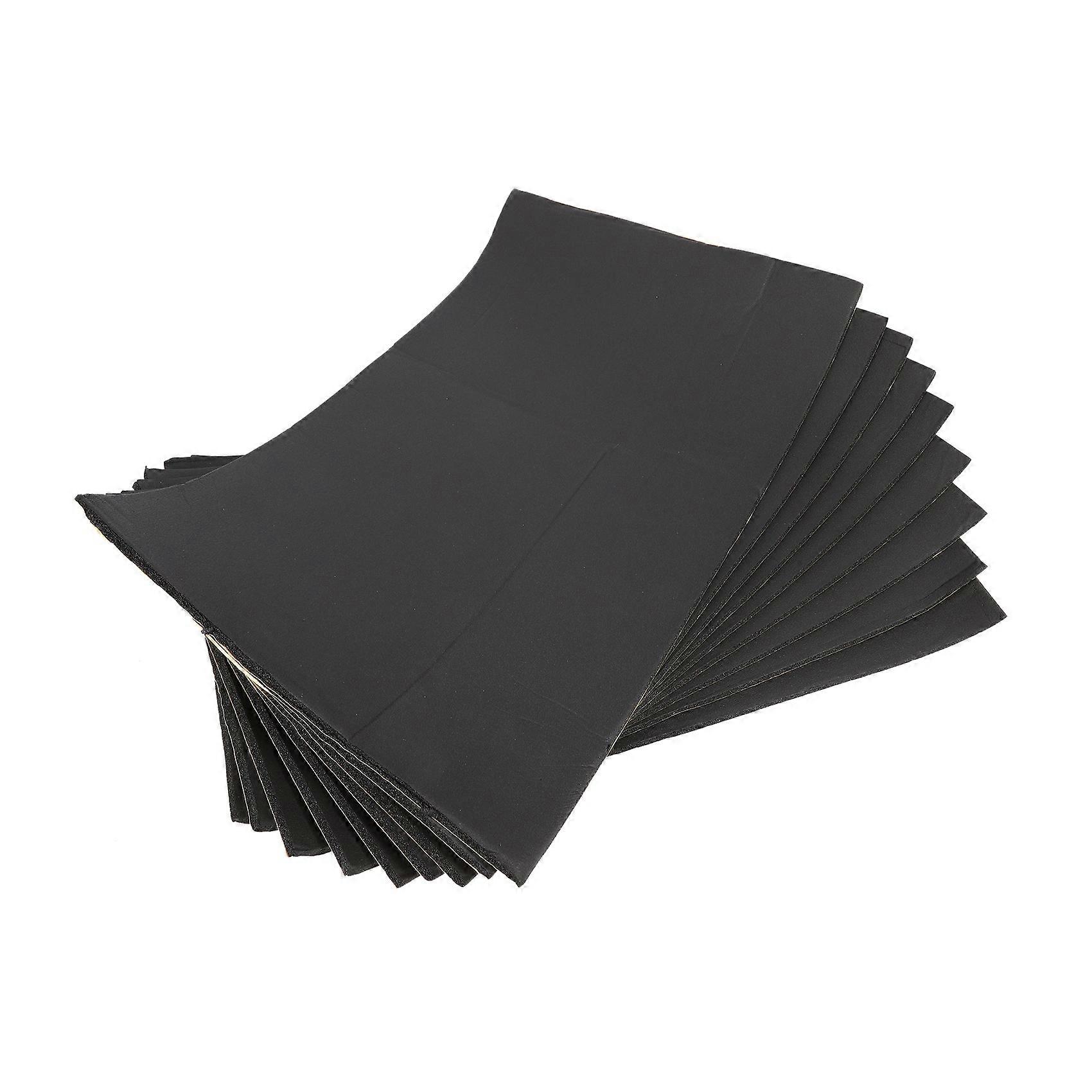 9 قطع سيارة فان عازل للصوت المميت رغوة العزل الجديدة 30Cmx50Cmx6Mm حامي السيارات عزل الصوت الملحقات المميتة