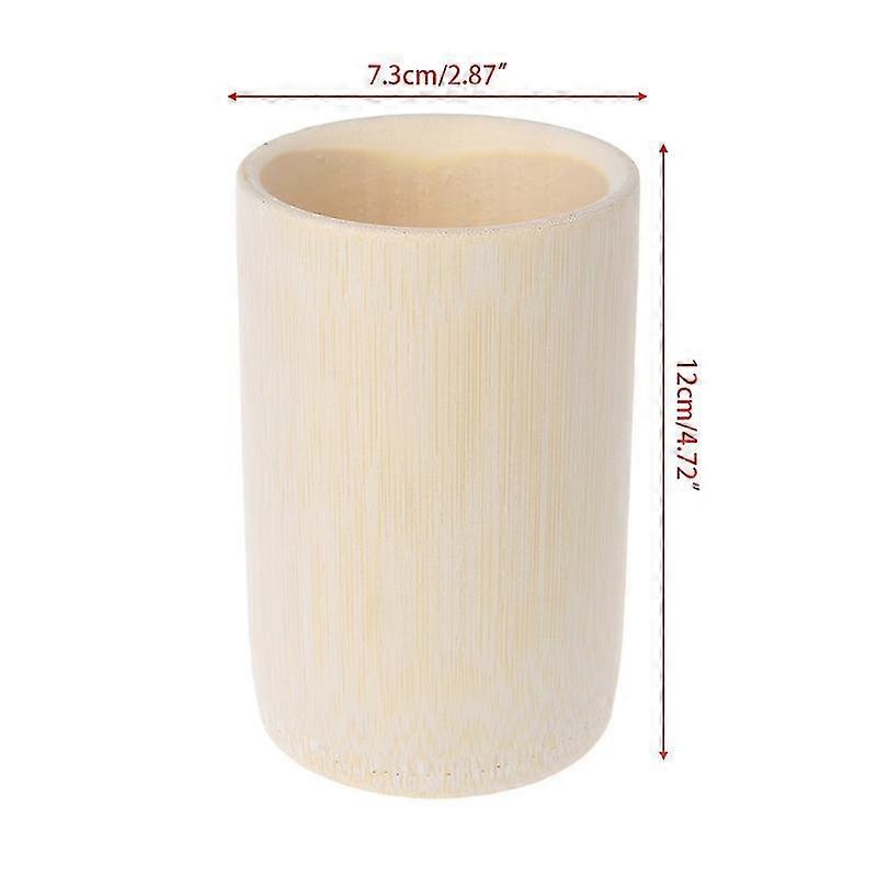 Traditional Handmade Natural Solid Bamboo Cup For Tea Sake Coffee Juice Drinks Zekai