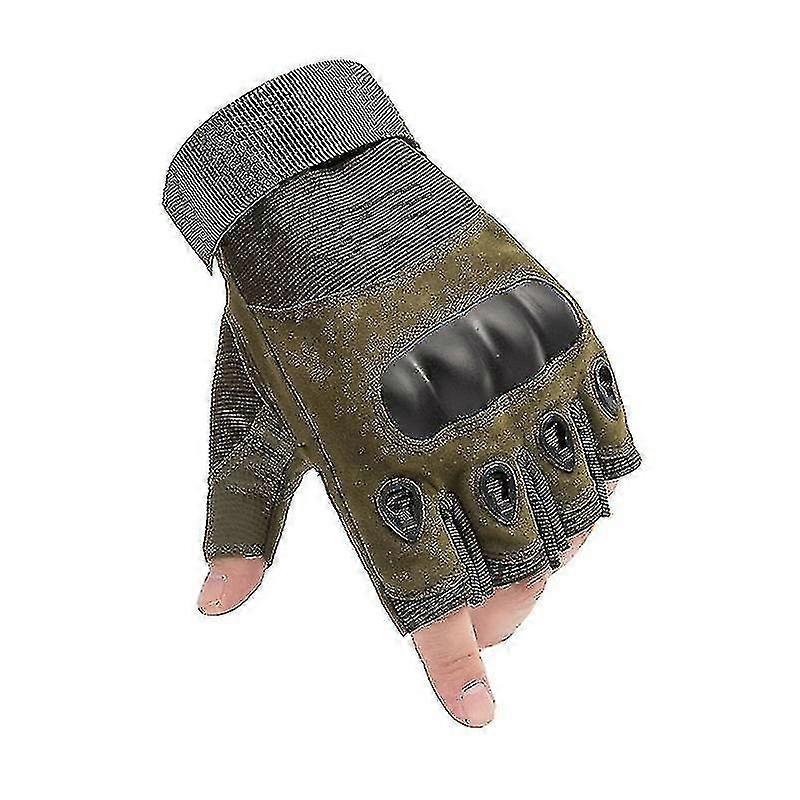 Gl07 Hard Half Finger Gloves