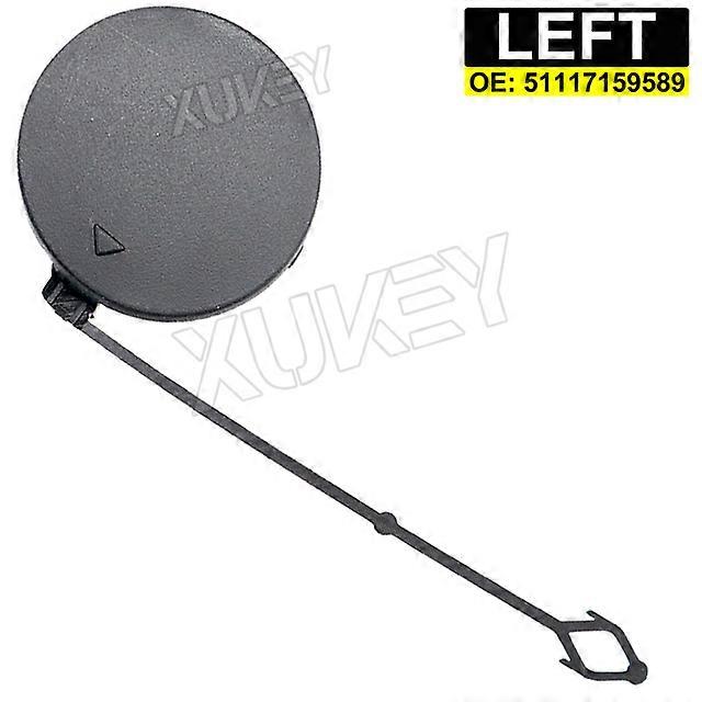 Car Front Bumper Tow Eye Hook Towing Cover For BMW X5 E70 2007 - 2010 51117159589 51117159590 Unprimed Trailer Cap Lid