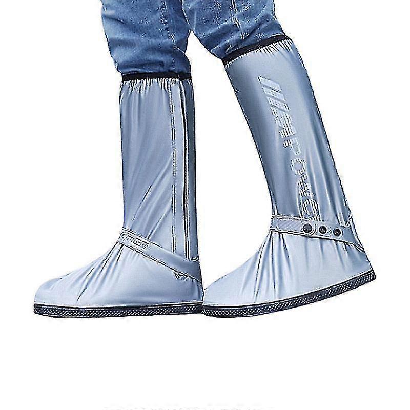 Waterproof Motorcycle Shoe Covers Non Slip Rain Boot Protector For Cycling