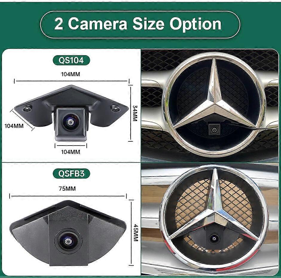 Achteruitrijcamera Voor Benz – 1080P HD, Waterdicht, Geschikt Voor ML, A-klasse, GLA, GLC & GLE