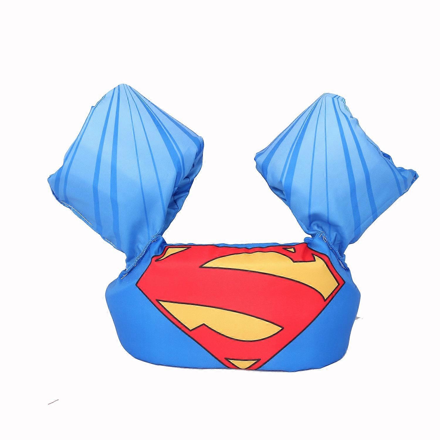 Children's swimming vest (Superman), floats with arm wings, suitable for children from 10 to 25 kg