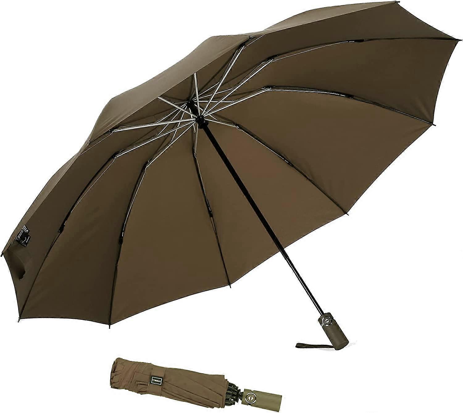 Umbrella Windproof Travel Umbrella Compact Folding Reverse Umbrella