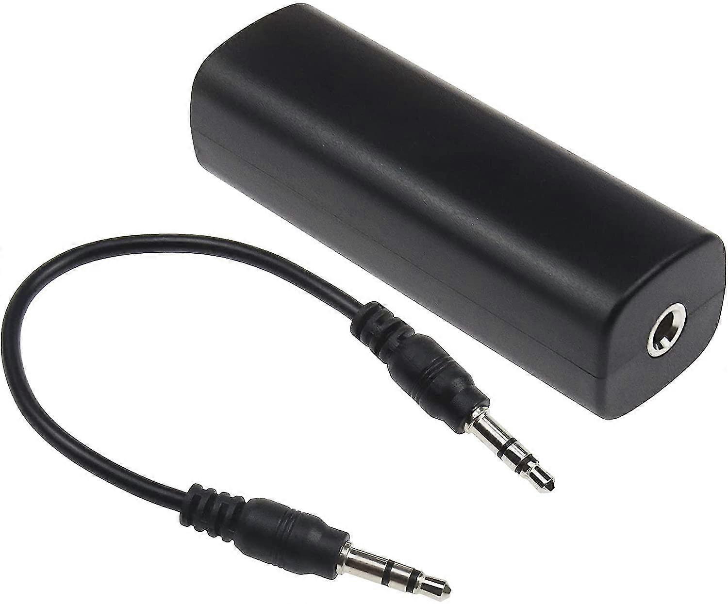 Ground Loop Noise Isolator For Car Audio/home Stereo System Eliminate The Buzzing Noise Completely With 3.5mm