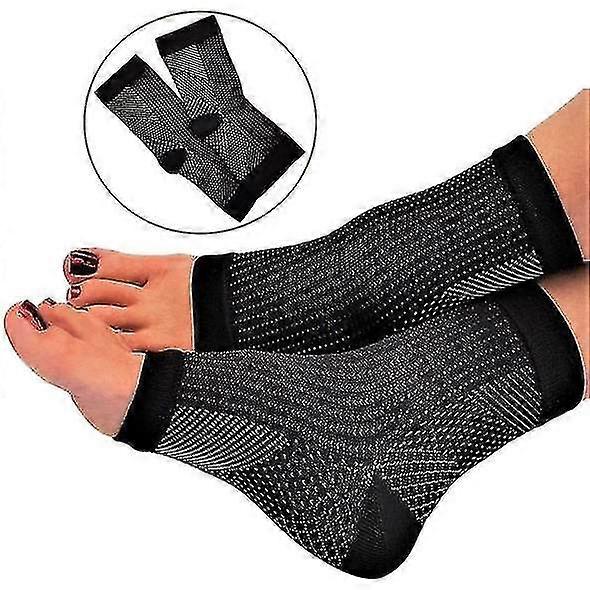 Compression Socks Ankle Bandage Open Toe Plantar Fasciitis Socks Pain Relief Sleeves