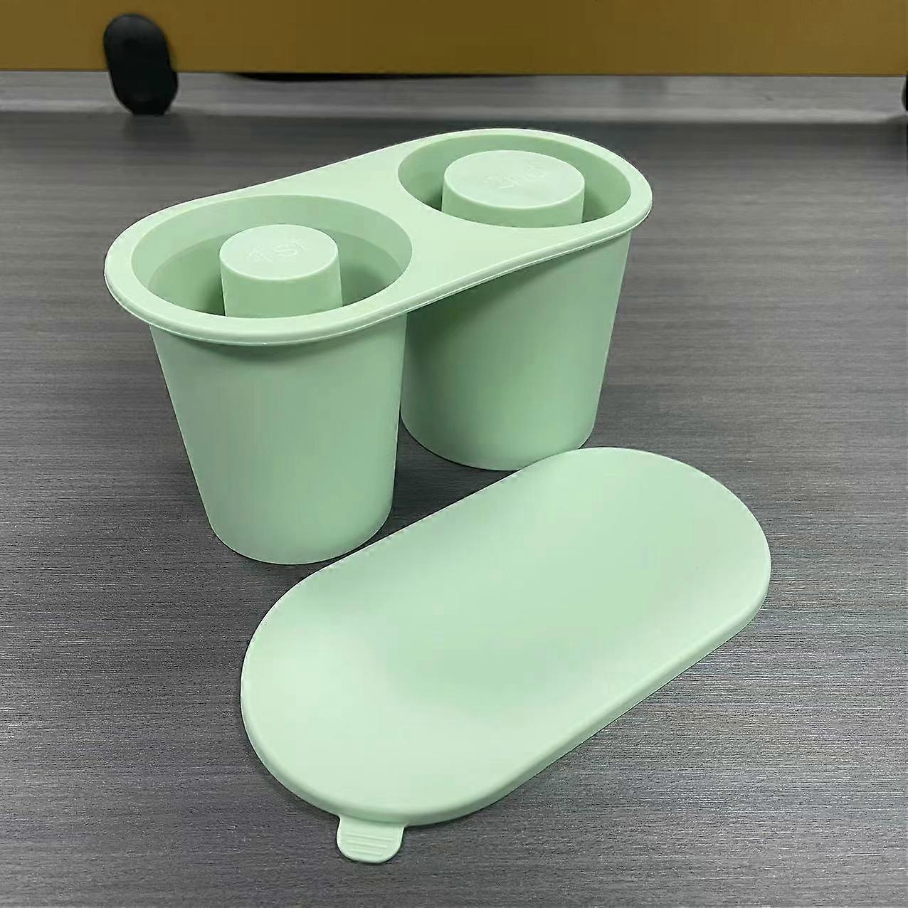 Ice Cube Tray for Stanley, Silicone Ice Cube Maker With Lid for Making Cylinder Ice Cube Molds, Accessories for 30-40Oz Stanley Cups for Chilling Cock