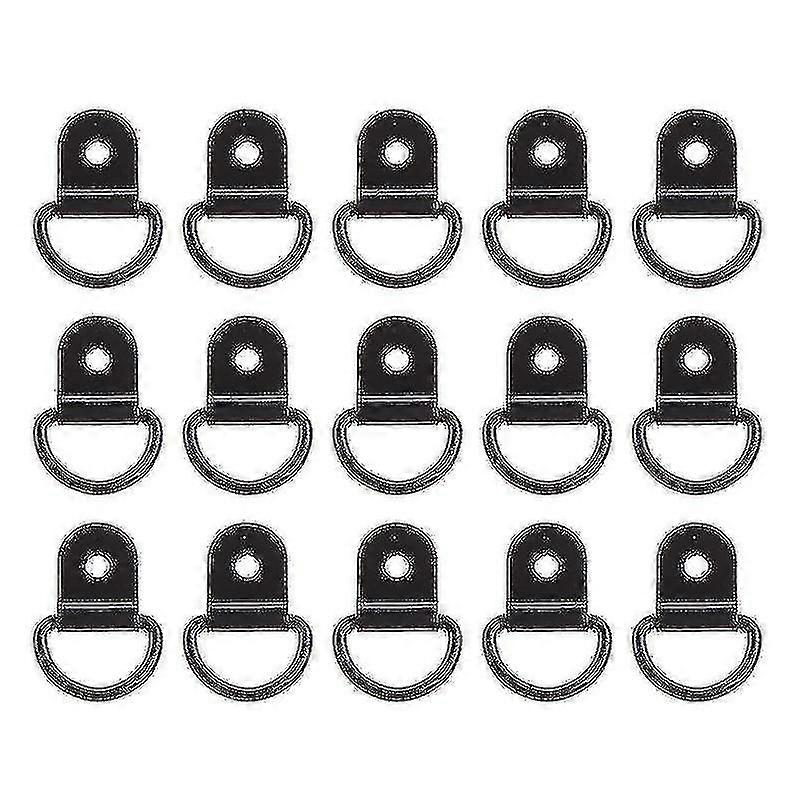 20pcs Practical Tie Down Anchor Ring D Shape Pull Hook For Truck Trailer