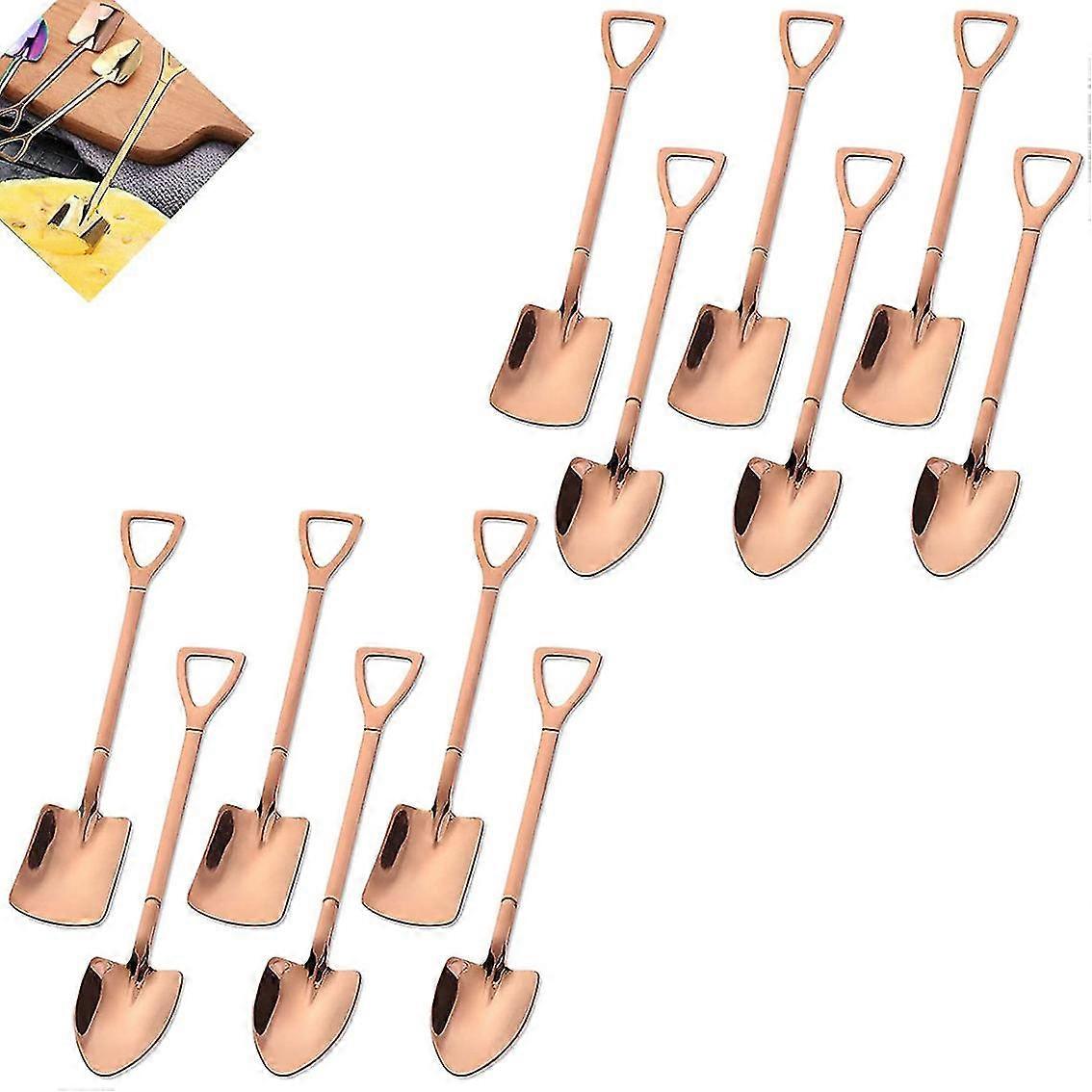 12 Pcs Dessert Spoons Soup Spoons Table Spoons