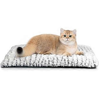 Heizmatte für Katzen und Hunde, 6045 cm, ohne Strom, selbsterwärmendes, rutschfestes Katzenkissen mit abnehmbarem und waschbarem Bezug
