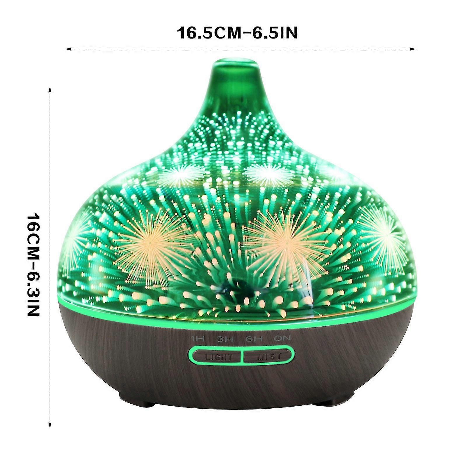 3d natlys U Ltrasonic Aroma Diffuser æterisk olie luftfugter Aromaterapi-MXBC