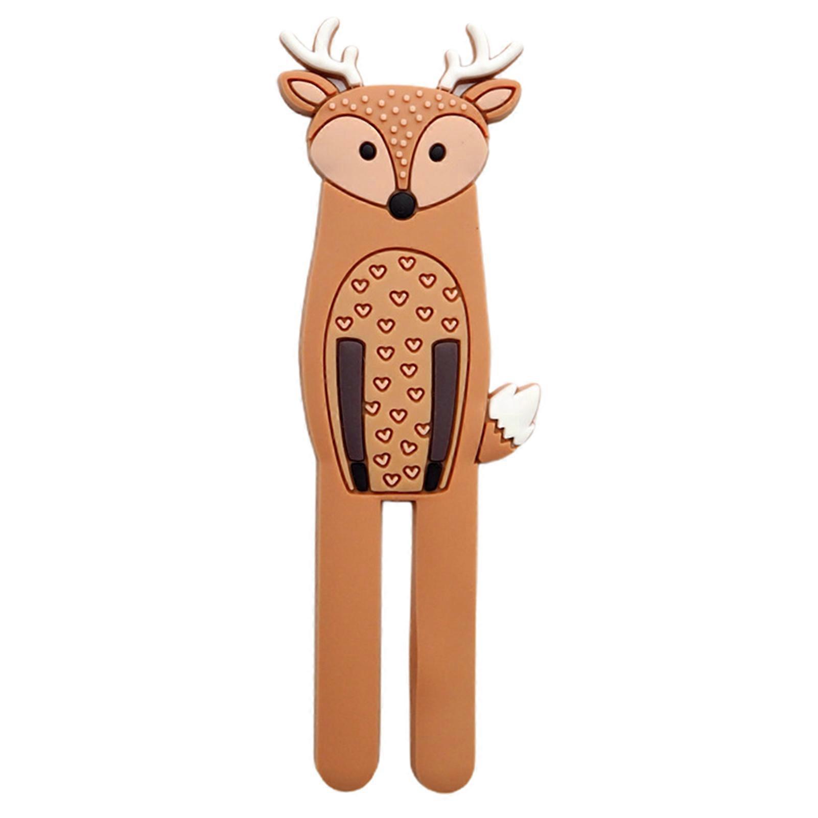 Refrigerator Magnet Cute Animal Shape Silicone Decorative Fridge Sticker Hanger Hook for Home
