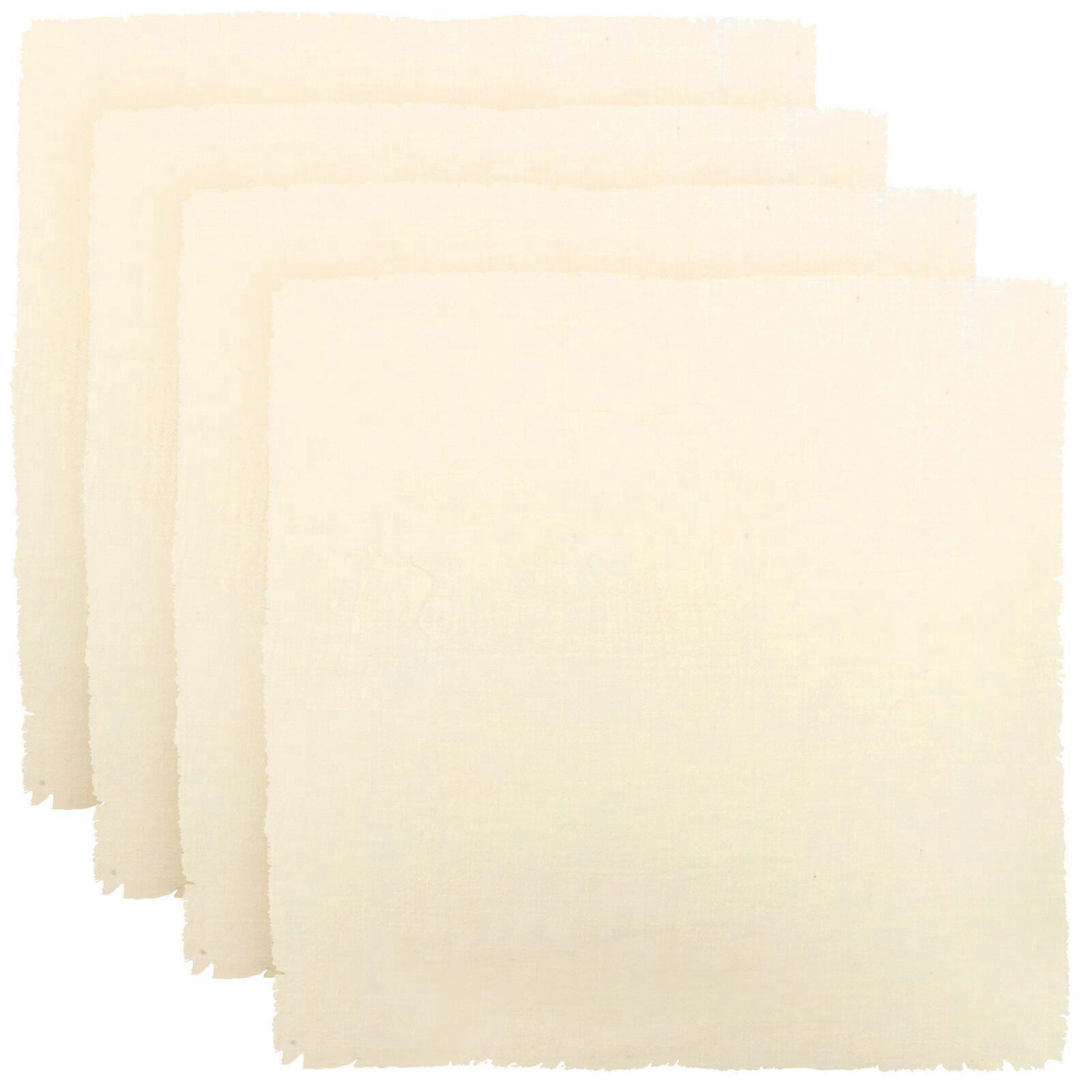 4Pcs Βαμβακερά Σεντόνια Βραδινές Χαρτοπετσέτες Τετράγωνες Χαρτοπετσέτες Δυτικό Εστιατόριο Χαρτοπετσέτες Εσωτερική Κουζίνα Χαρτοπετσέτες