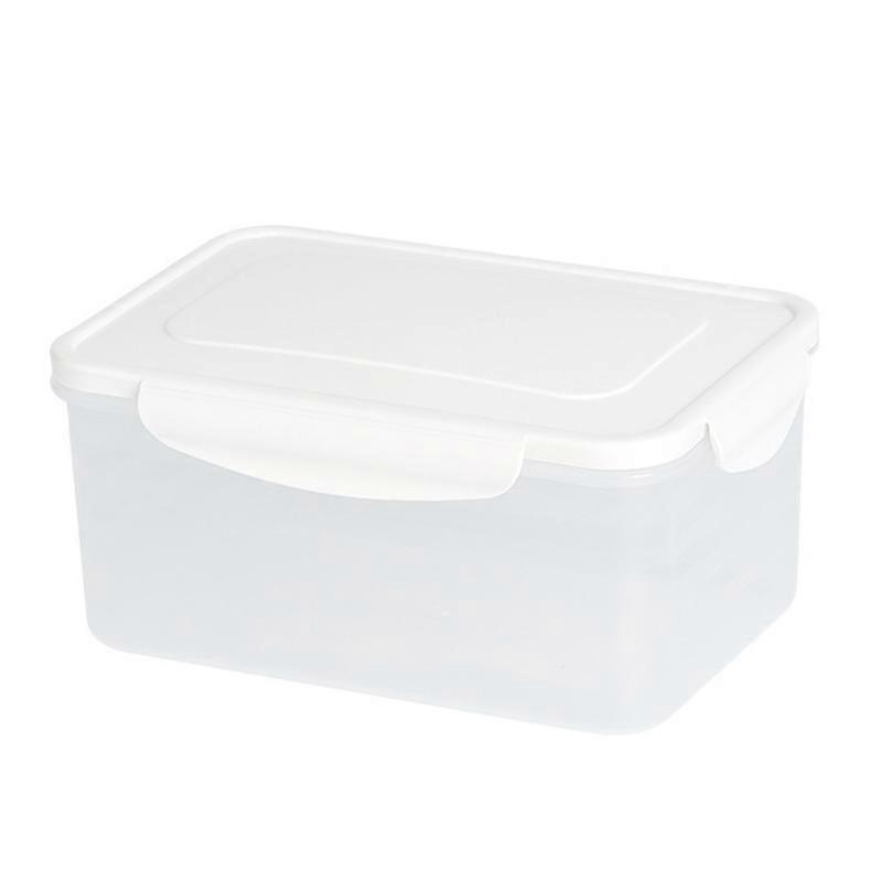 1 Set Food Storage Case Tight Sealing Fresh Keeping PP Multi-Compartments Grain Storage Box for Kitchen JIKAIX