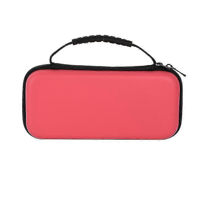 Coral Red-eva Hard Carrying Cover Case Eevee Game Bag For Ns Switch Lite Host Controller