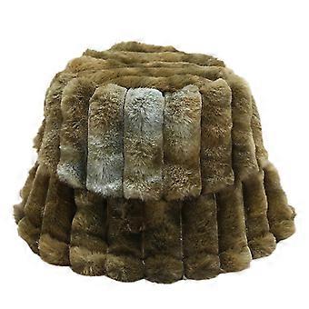 Rétro Vertical Rayures Peluche Casquette de pêcheur Chapeau de bassin chaud Automne Hiver Extérieur