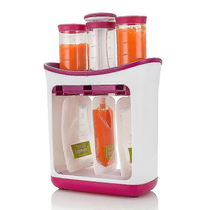 Children's Fruit Paste Home Kitchen Separator Squeeze Maker Including Storage Bags