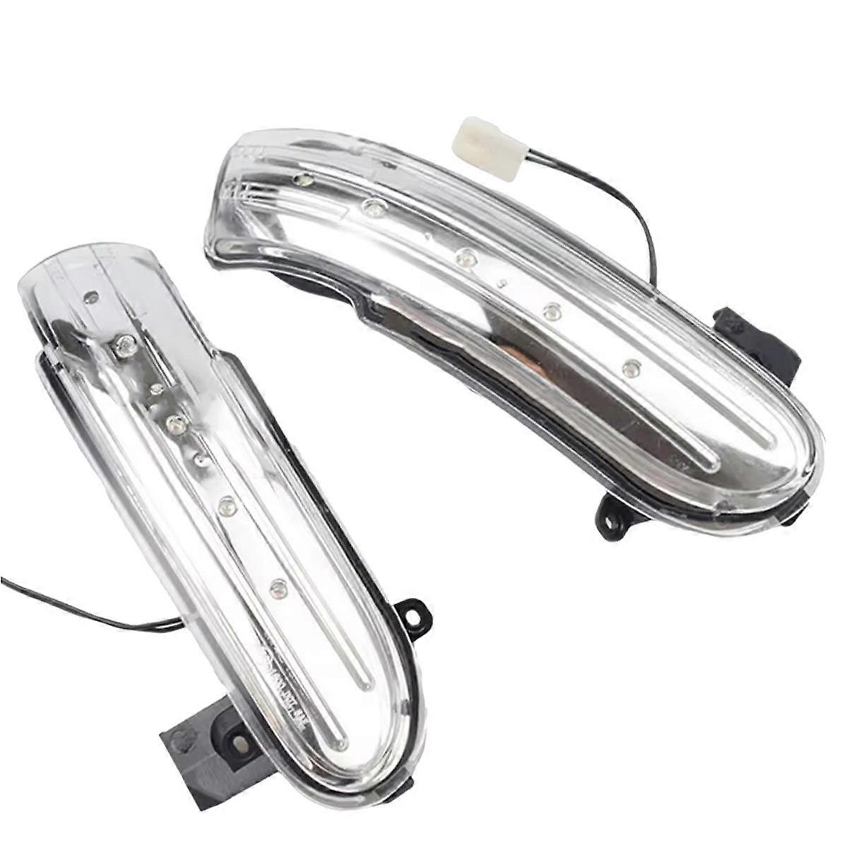 1 Pair Car Rearview Mirror Turn Signal Flow light For 2008 A1718200421 / A1718200321 Crystal -Flash