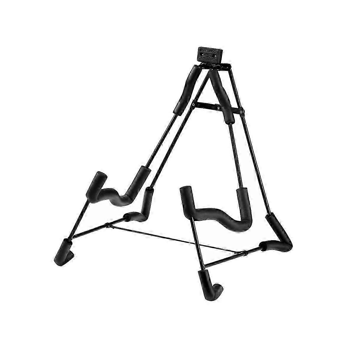 Portable Folding Tripod Guitar Stand String Instruments Holder compatible Acoustic Electronic Guitar