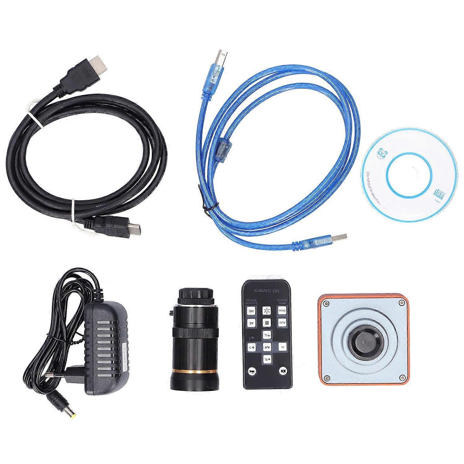 KP‑850‑4100 40MP Electron Microscope Camera with Lens Industrial Camera Kit AC100‑240V