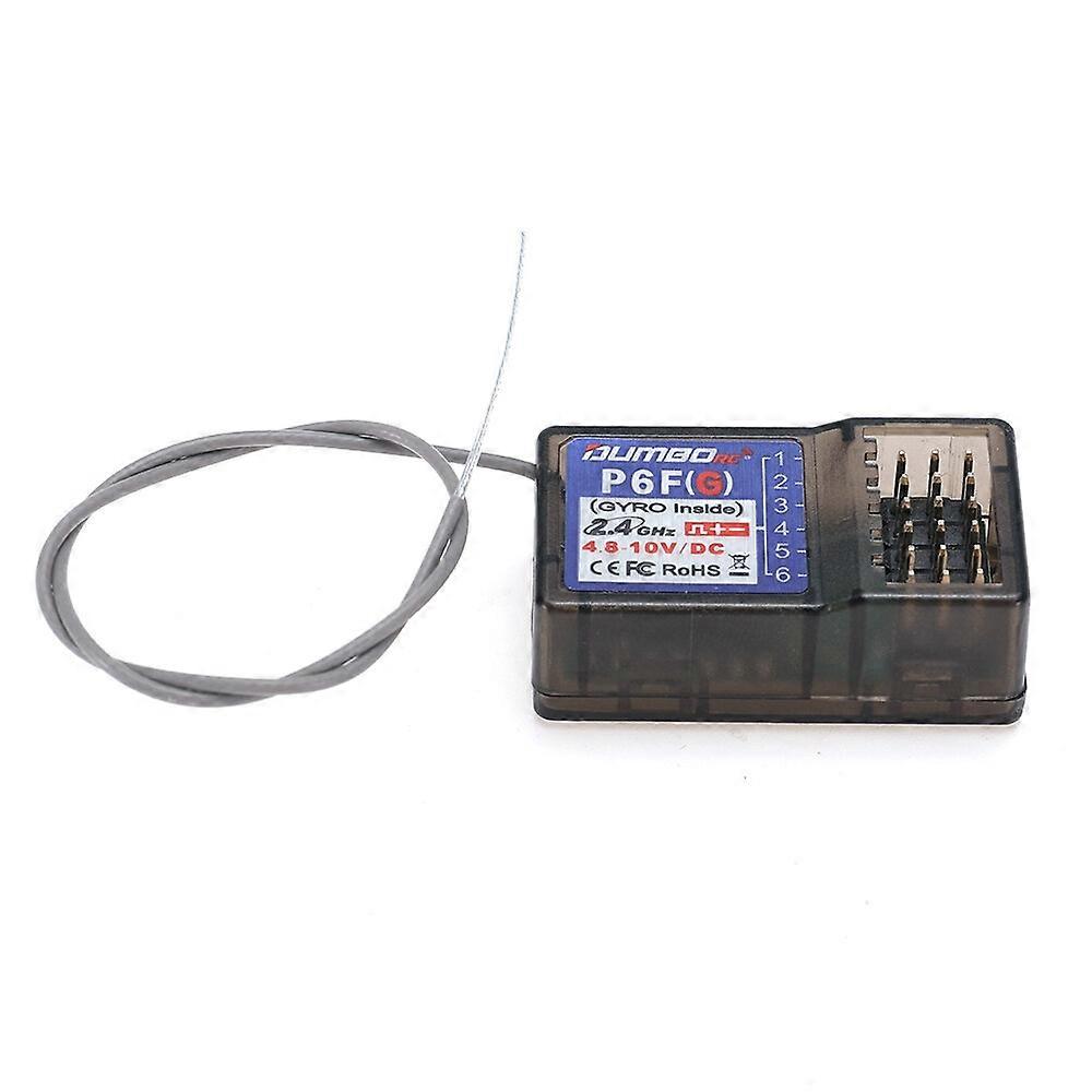 DUMBORC P6F(G) 2.4GHz 6CH RC Receiver Support Gyro for X4 X5 X6 X6PM Radio Transmitter Remote Contro
