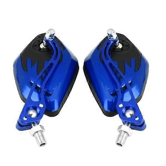 2Pcs/Set 8/10mm Motorbike Handlebar Mount Scooter Motorcycle View Rear Mirrors