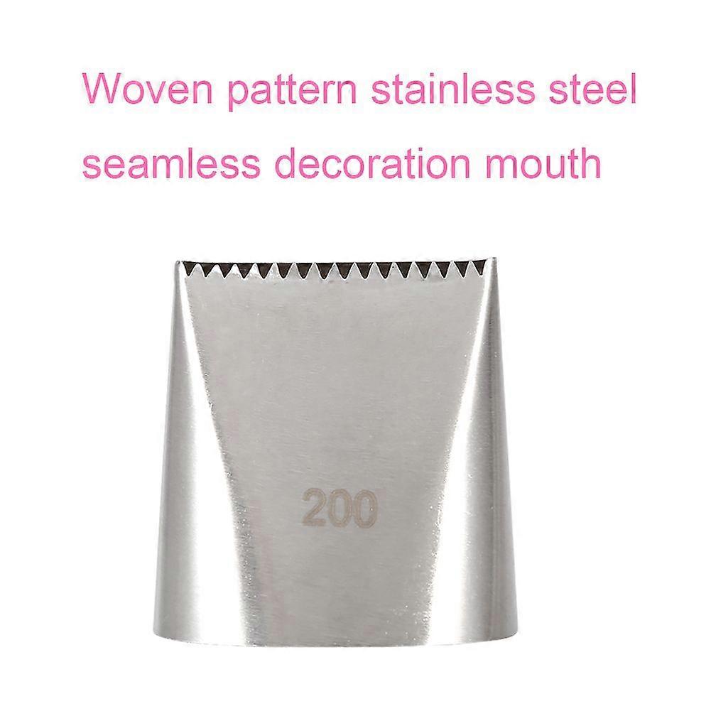 Stainless steel cream tip