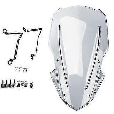 Motorcycle Windscreen For Kawasaki Z900 2017 2018 2019 Windshield With Bracket Naked Sport Z 900 Windscreen