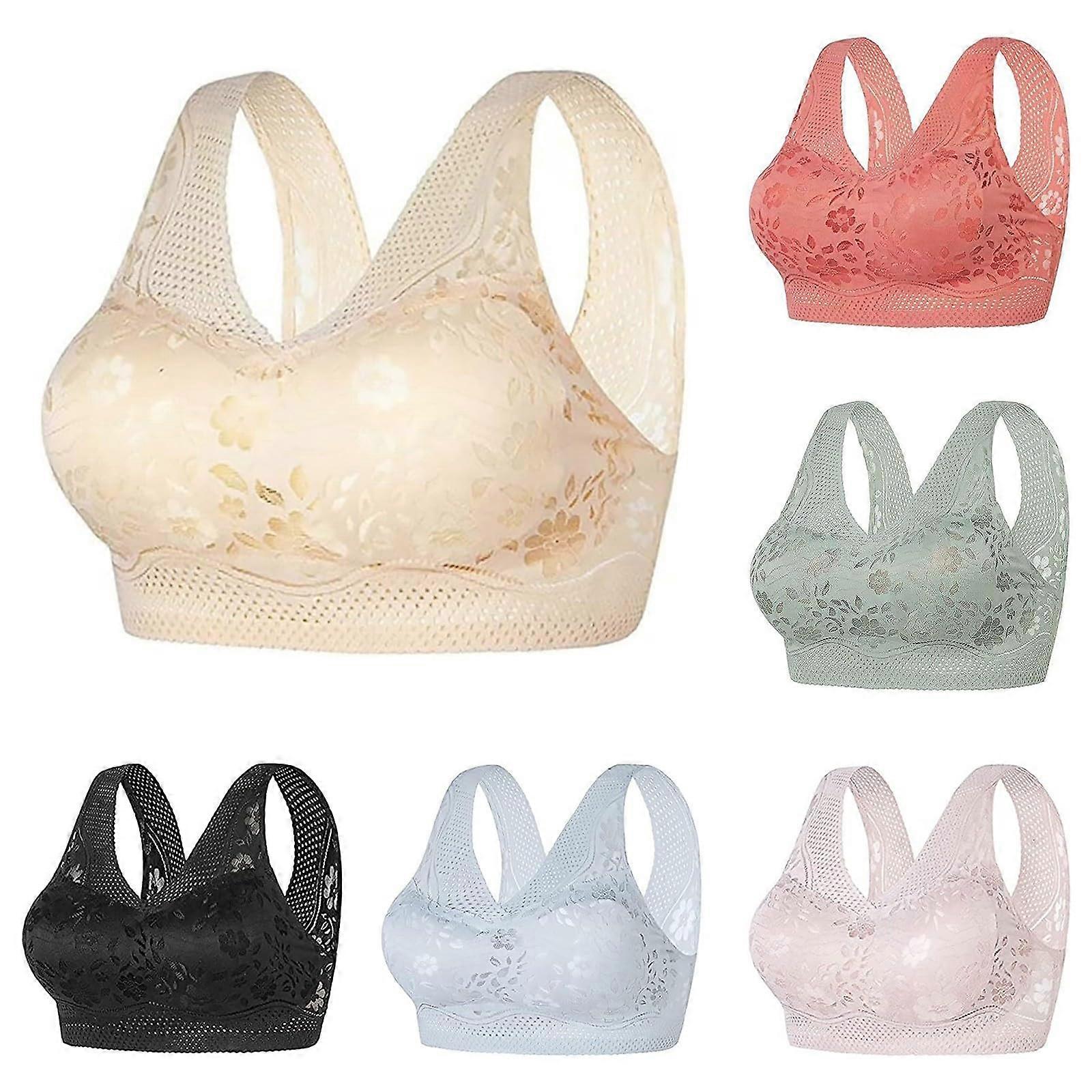 Women's Orthopedic Posture Correcting Bra Anti-Sagging Breathable Comfortable Support Push-Up Bra for Senior Women