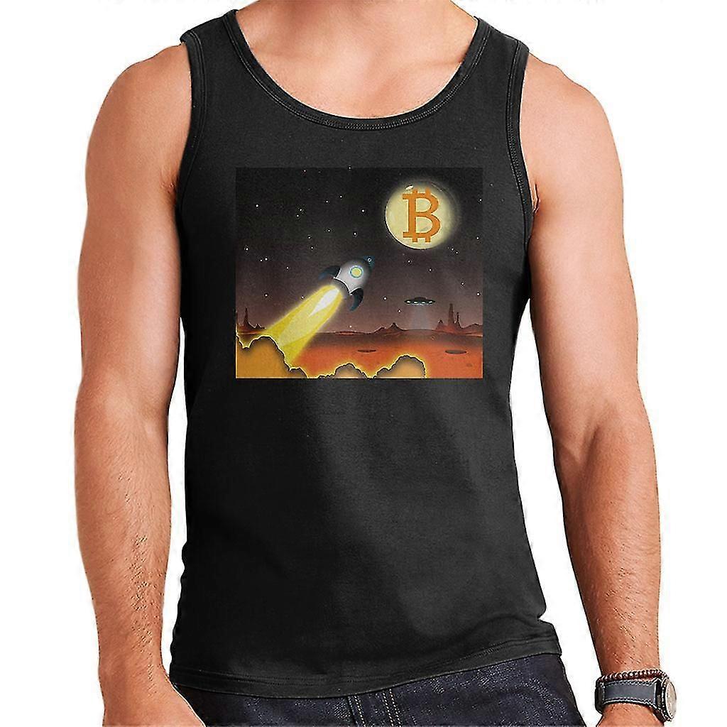 Bitcoin Going To The Moon Chaleco para hombre