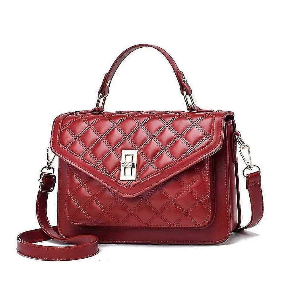 Women's PU Diamond Shoulder Bag