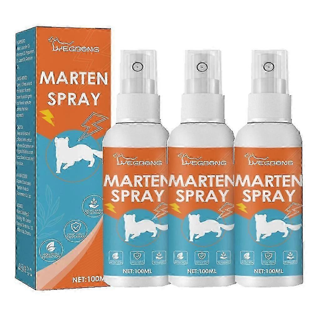 3x Peppermint Repellent Mice Mink Repeller Mouse Repellent Spray Natural Armor Rodent Shield Trigger